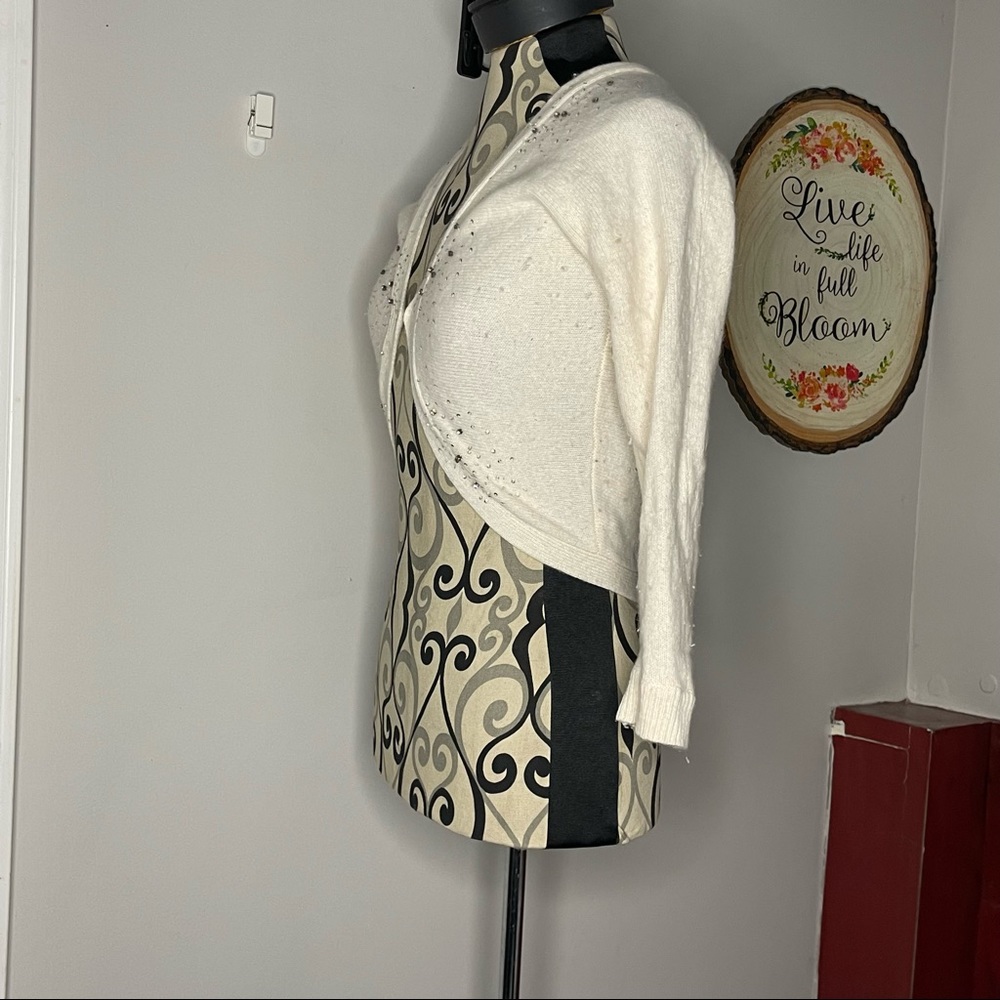 Abercrombie & Fitch Cashmere Shrug Y2K - Picture 7 of 15